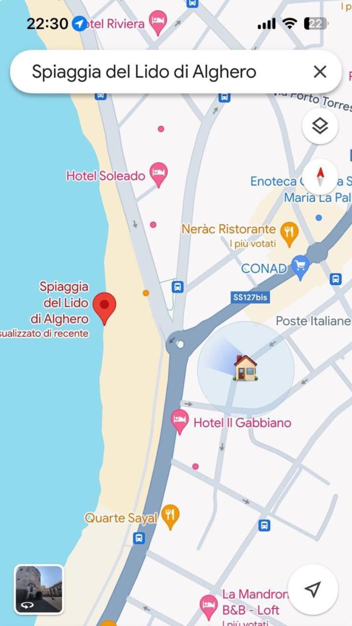 Apartamento Nura'S - Casa Azzurra Seaside Alguer Exterior foto